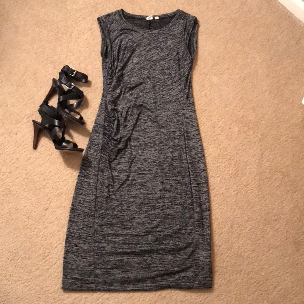 GAP dress size M. Black and white heather color.